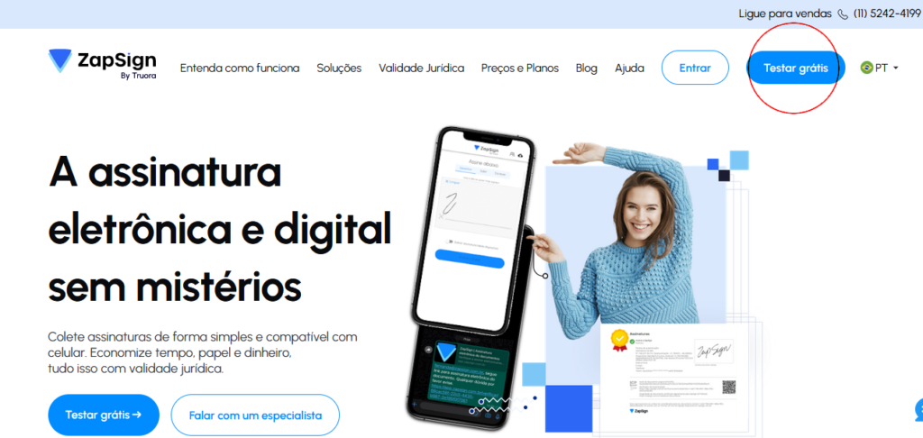 assinatura digital gratuita