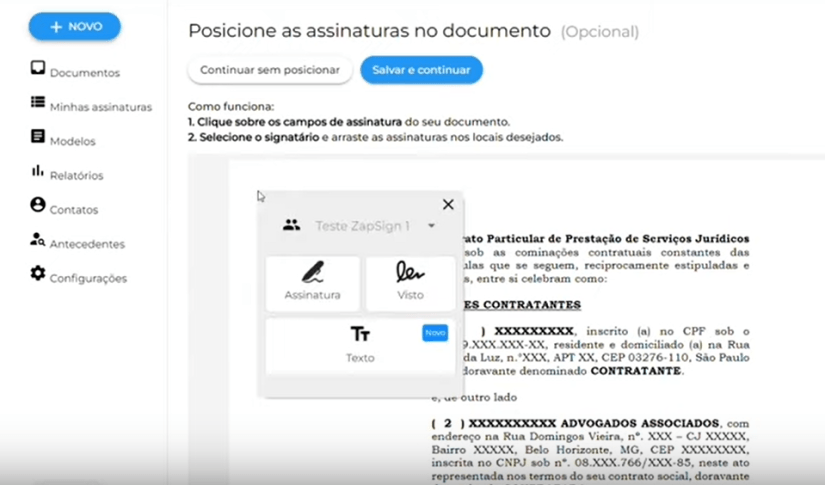 software para assinatura digital de documentos