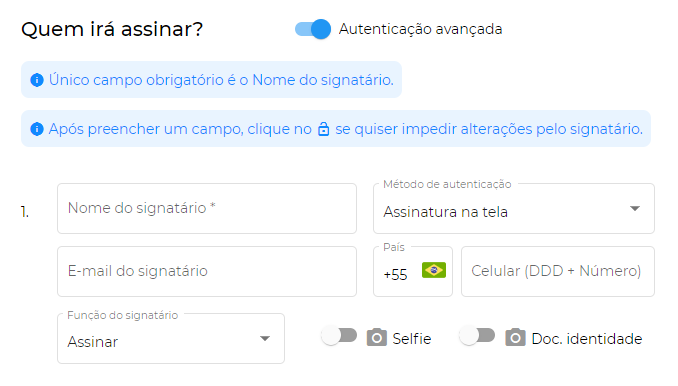 assinatura eletrônica simples