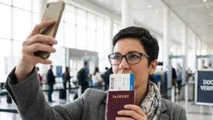 Selfie com documento