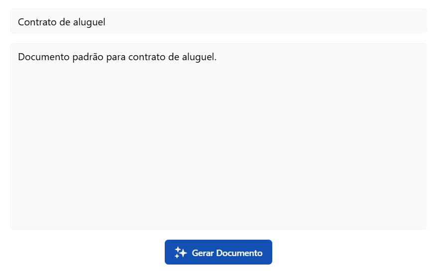 Gerador de contratos IA