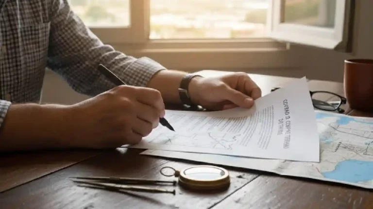 Contrato de compra de terreno