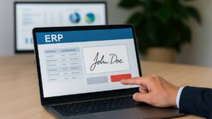 assinatura eletrônica e ERP