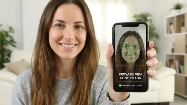 prova de vida por biometria facial