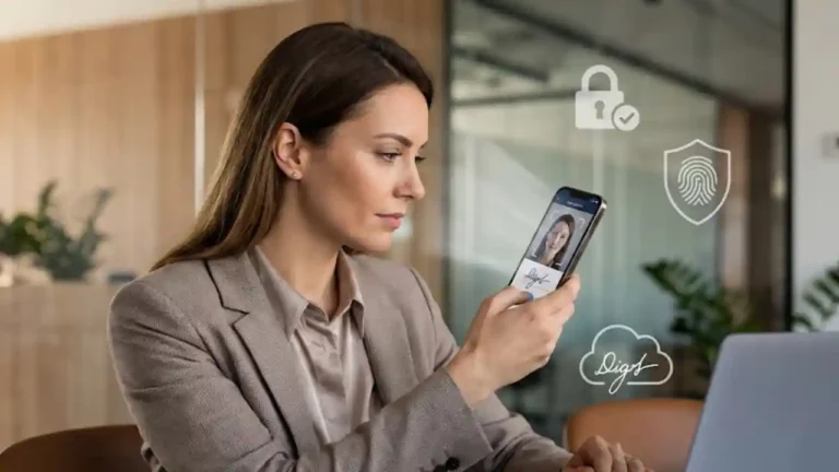 assinatura digital com reconhecimento facial