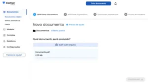 assinatura eletrônica WhatsApp