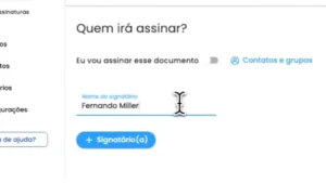 assinatura eletrônica WhatsApp