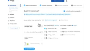 assinatura eletrônica WhatsApp